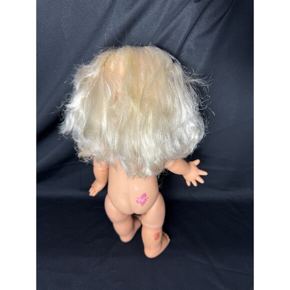 Galoob 1990 Baby Face Doll So Sweet Sandi Blonde Hair Doll 13” VTG - Picture 7 of 9